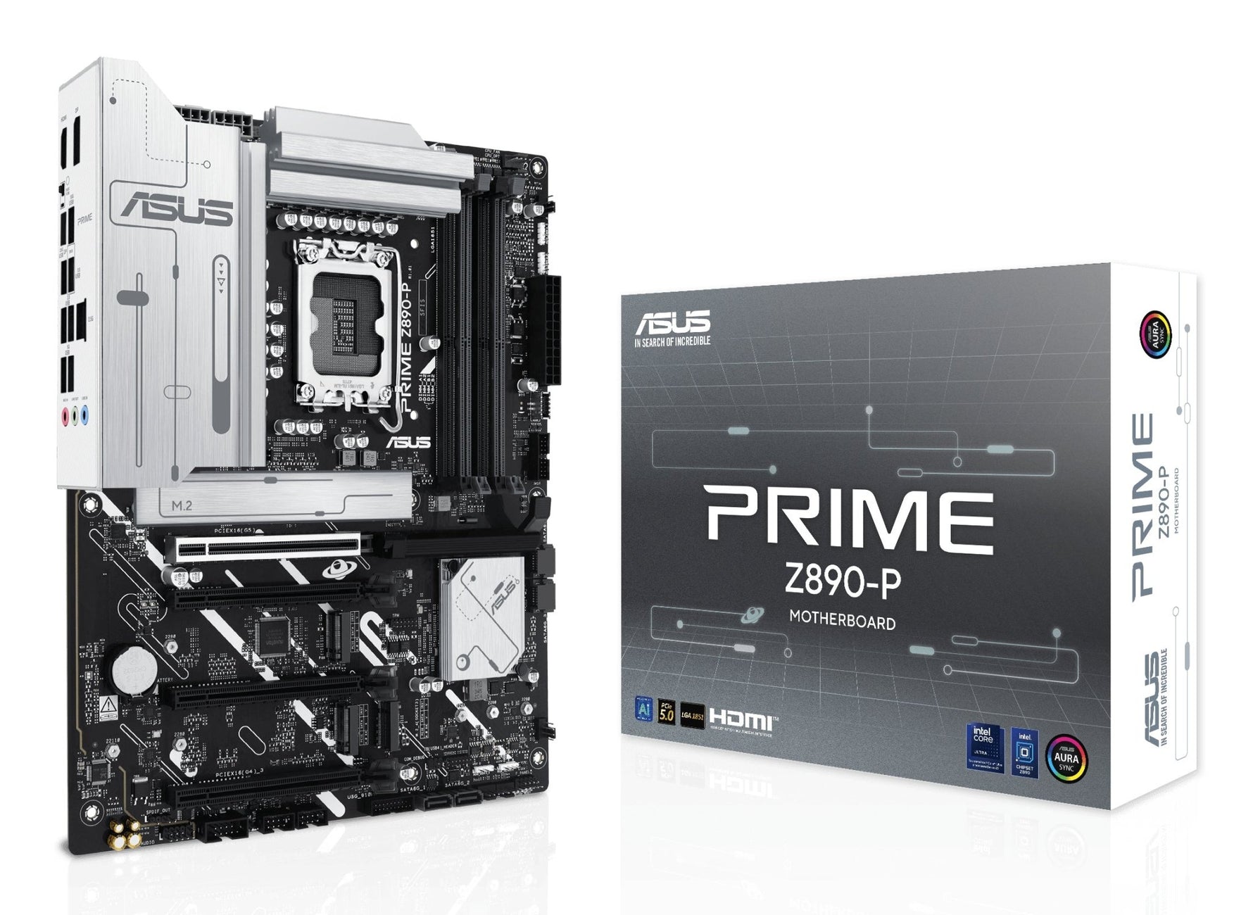 ASUS PRIME Z890 - P LGA1851 ATX Motherboard - ASUS | TechFinder UK