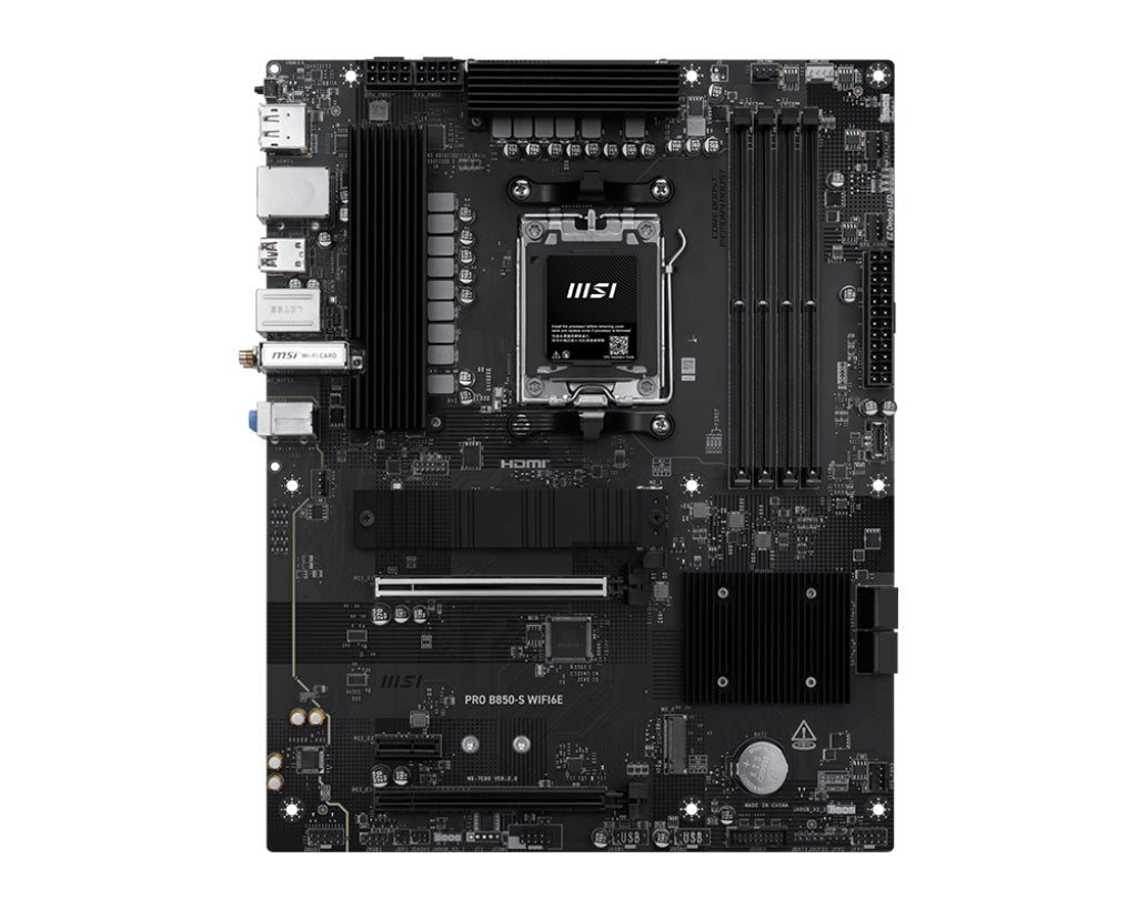MSI PRO B850 - S WiFi6E AM5 ATX Motherboard - MSI | TechFinder UK