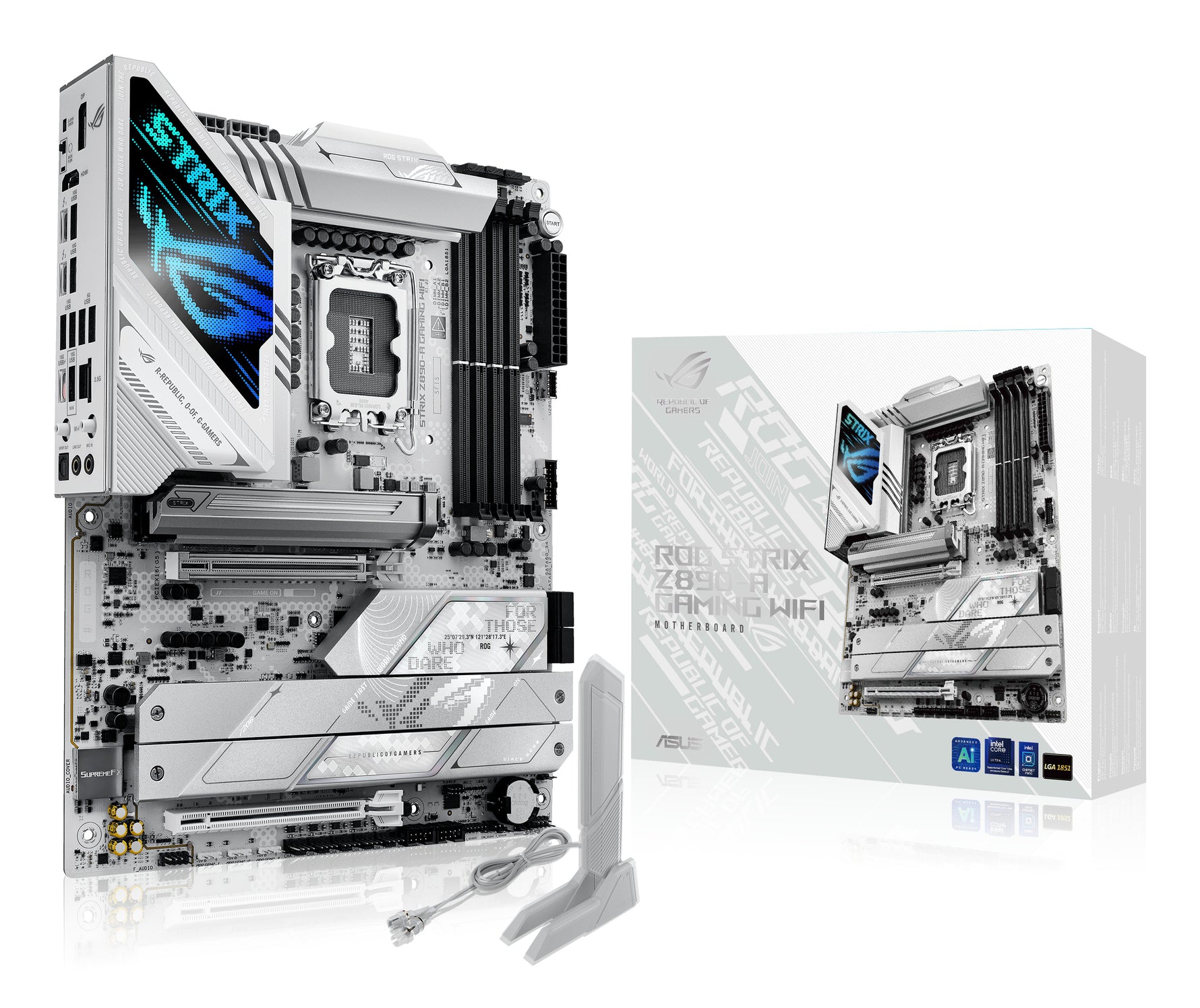 ASUS ROG STRIX Z890-A Gaming WiFi LGA1851 ATX Motherboard