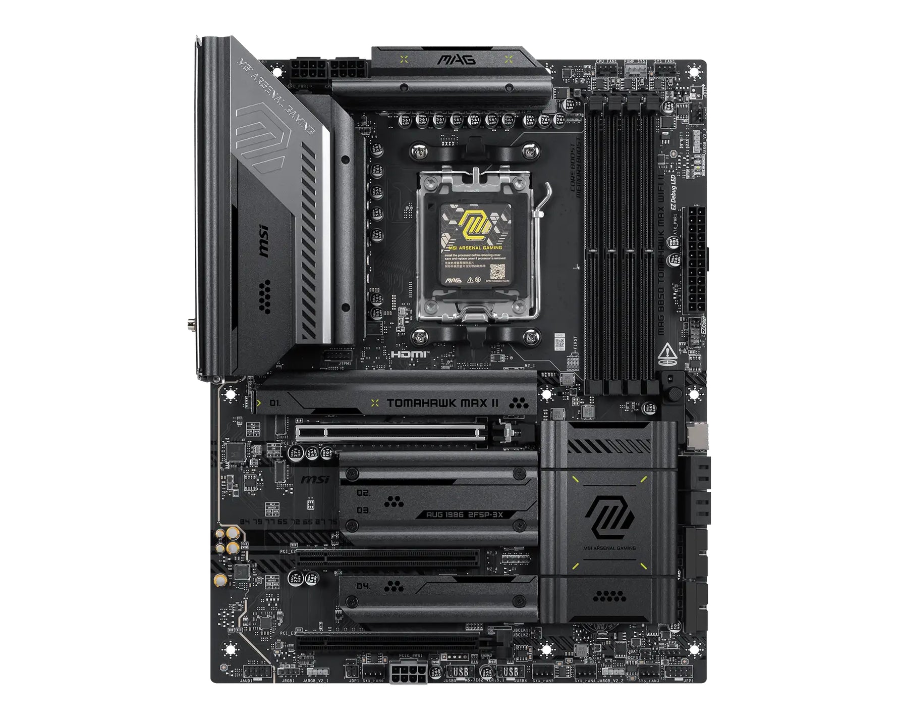 MSI MAG B850 Tomahawk Max WiFi II AM5 ATX Motherboard - MSI | TechFinder UK