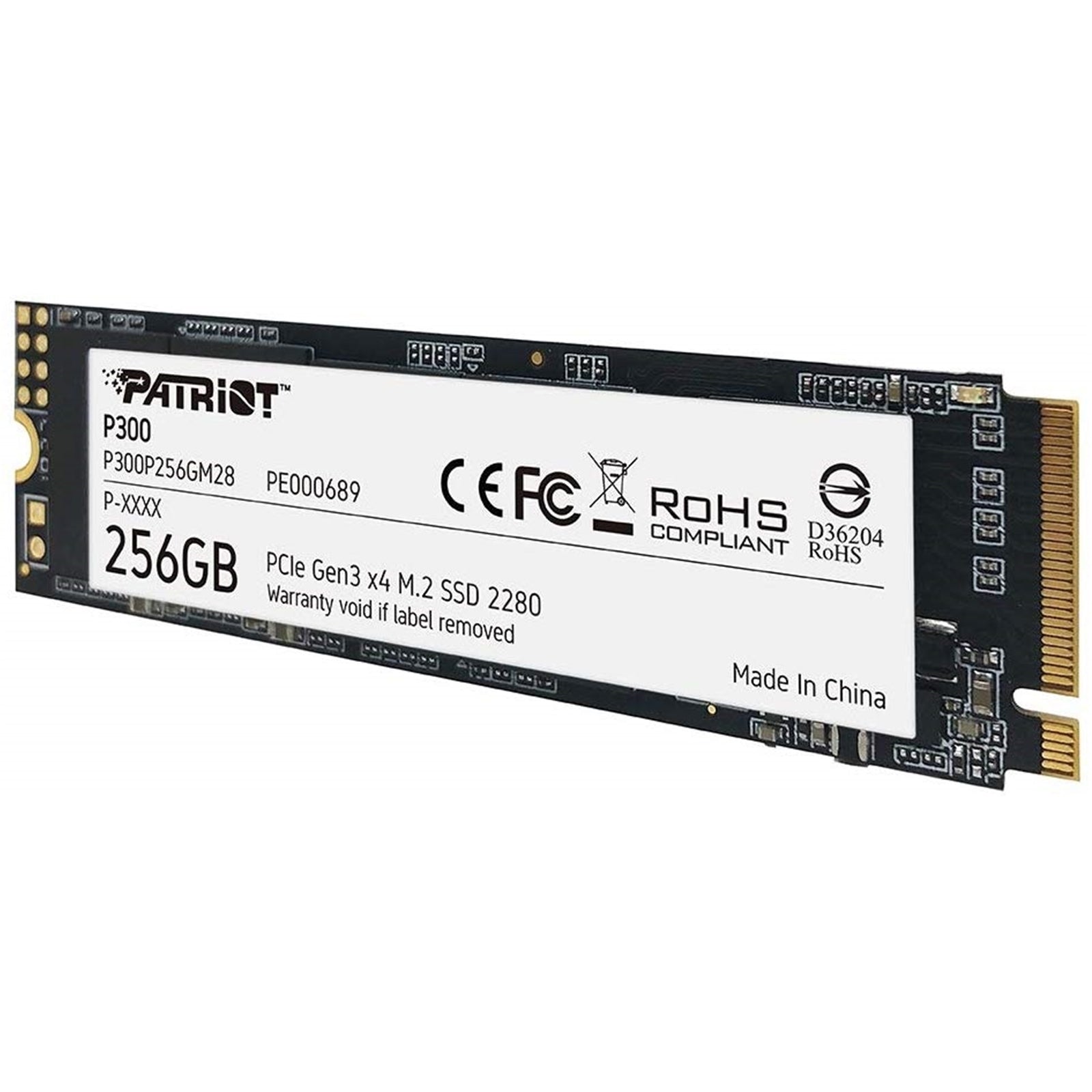 Patriot P300 (P300P256GM28) 256GB NVMe SSD