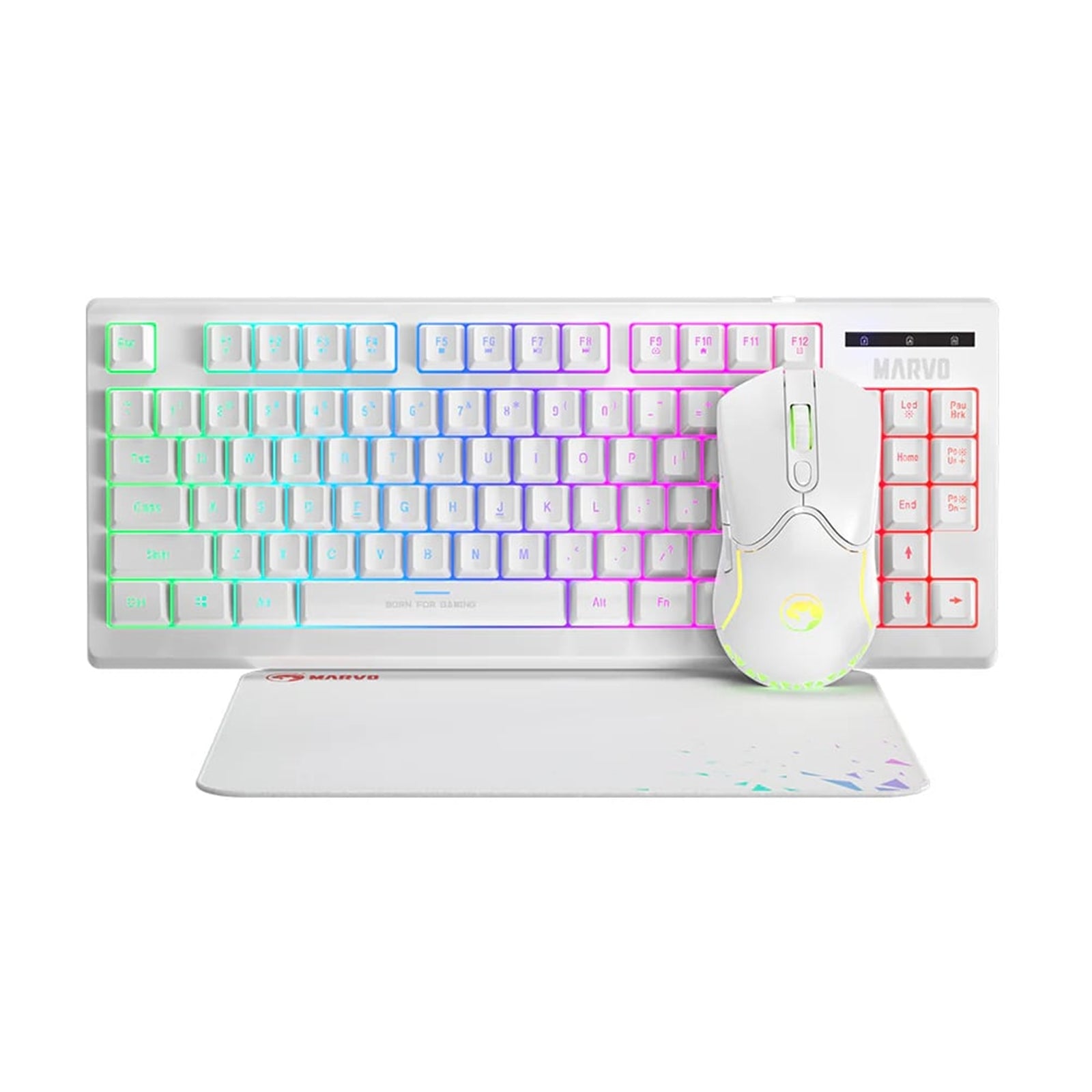 Marvo Scorpion CM310 Loot 30 3 in 1 RGB Wired Gaming UK Layout TKL Keyboard