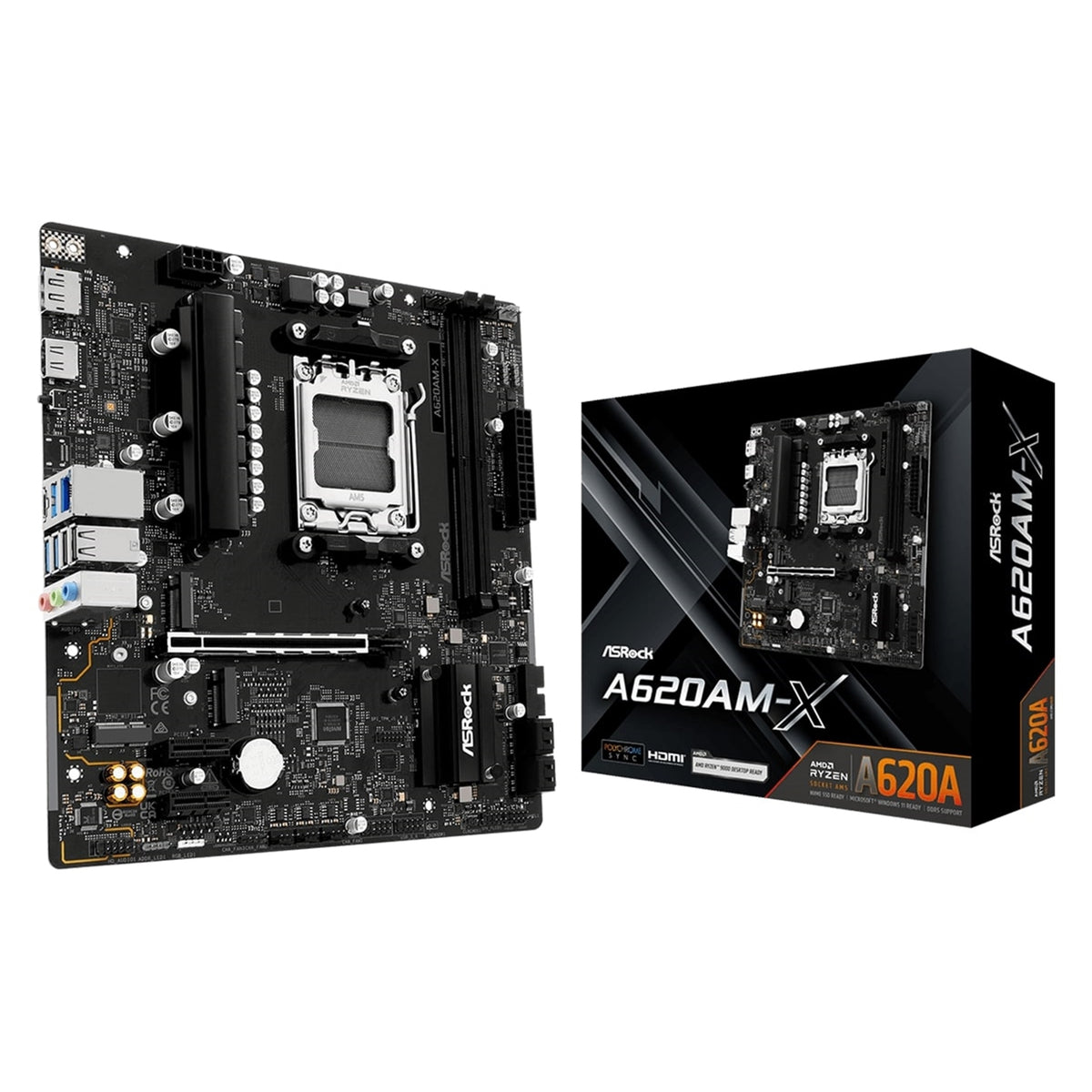 ASRock A620AM-X AMD AM5 Socket Motherboard