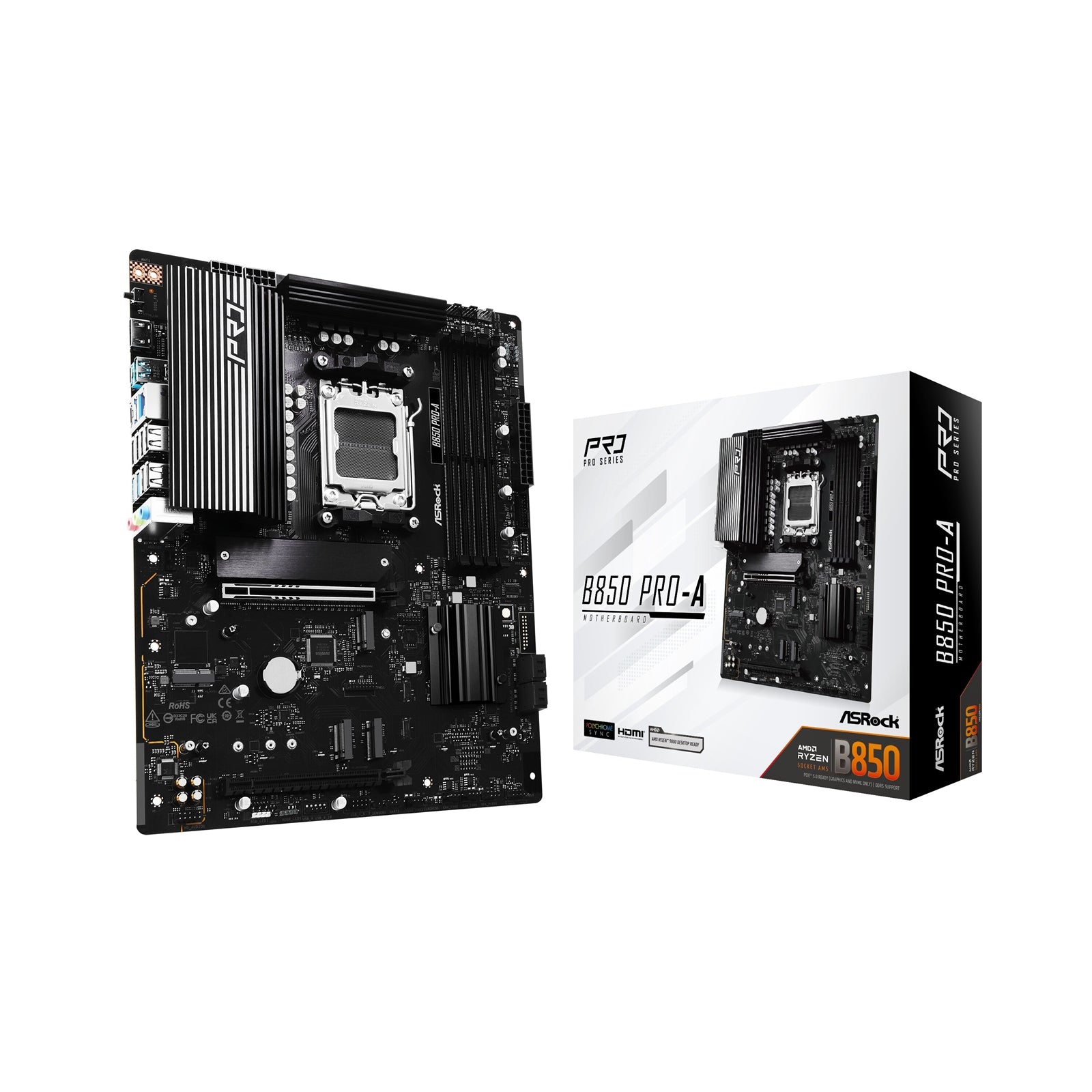 ASRock B850 Pro-A AMD AM5 Socket Motherboard