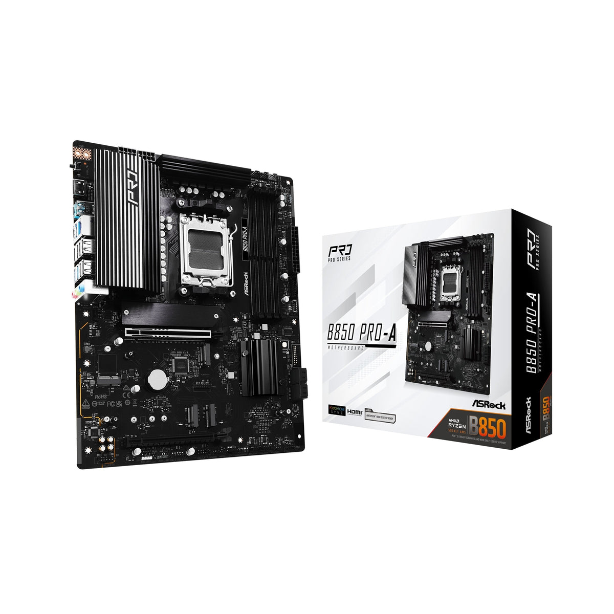 ASRock B850 Pro-A AMD AM5 Socket Motherboard
