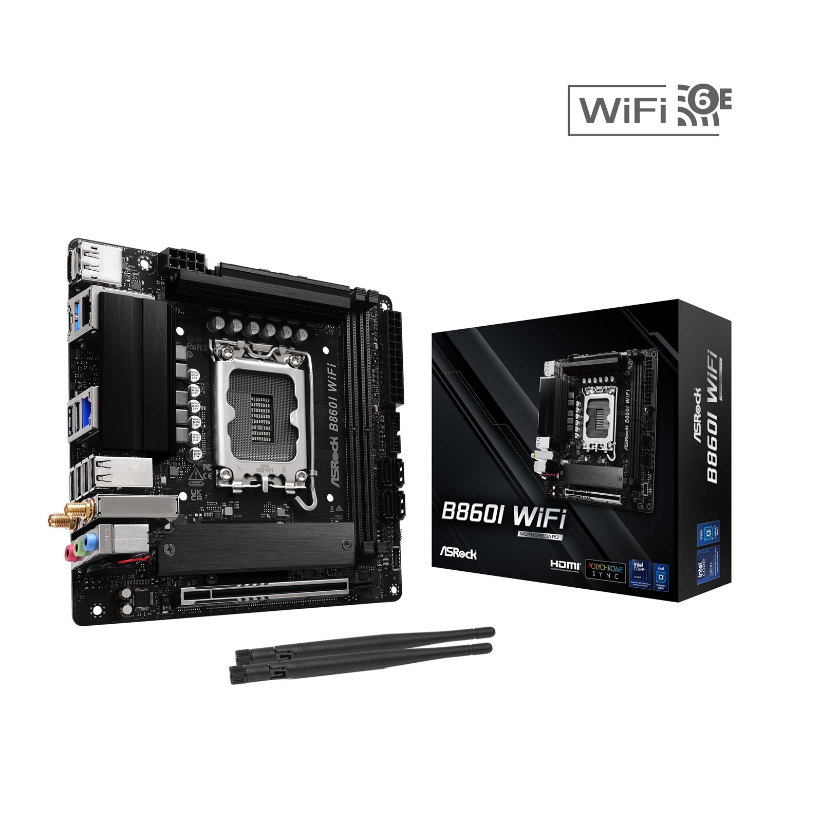 ASRock B860I WiFi Intel 1851 Socket Motherboard