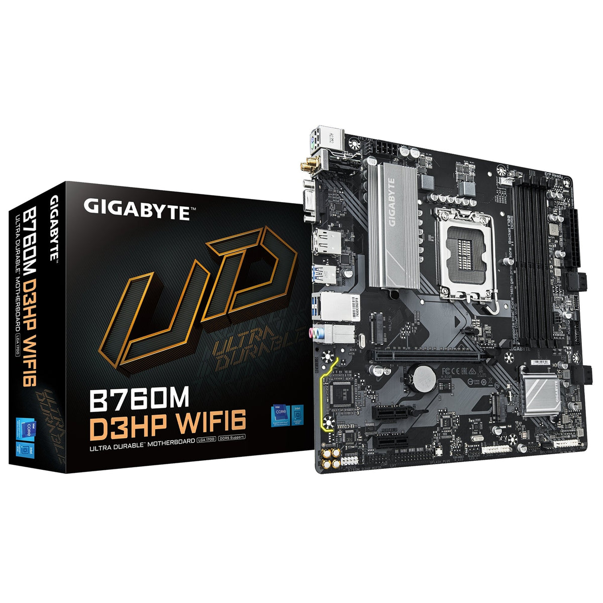 Gigabyte B760M D3HP WIFI6 Intel 1700 Socket Motherboard