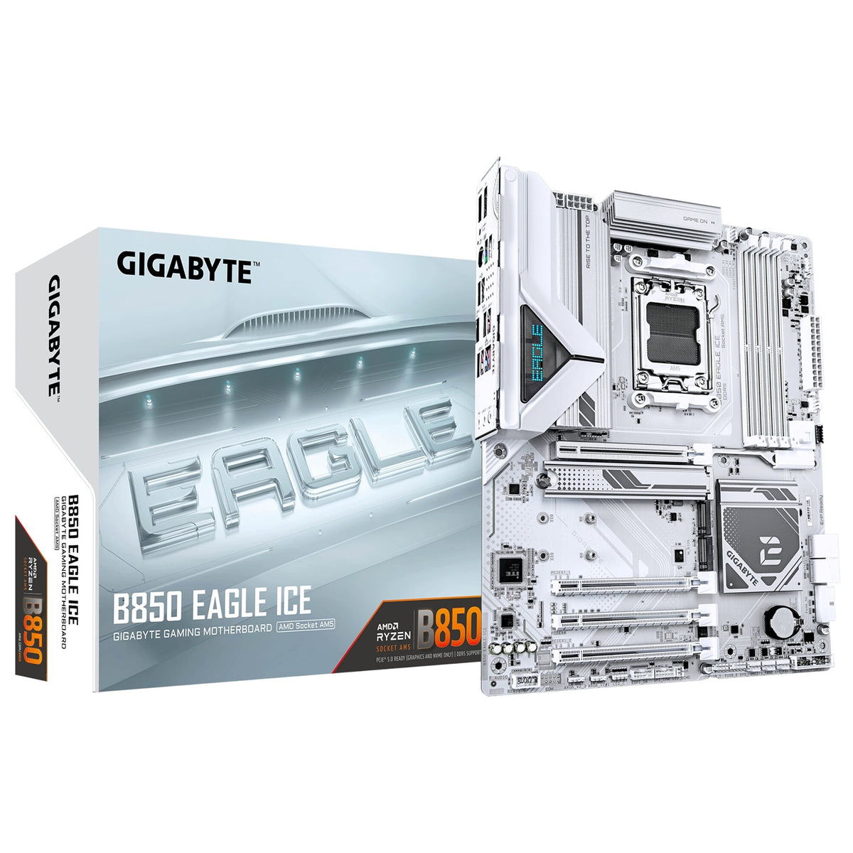 Gigabyte B850 EAGLE ICE AMD AM5 Socket Motherboard