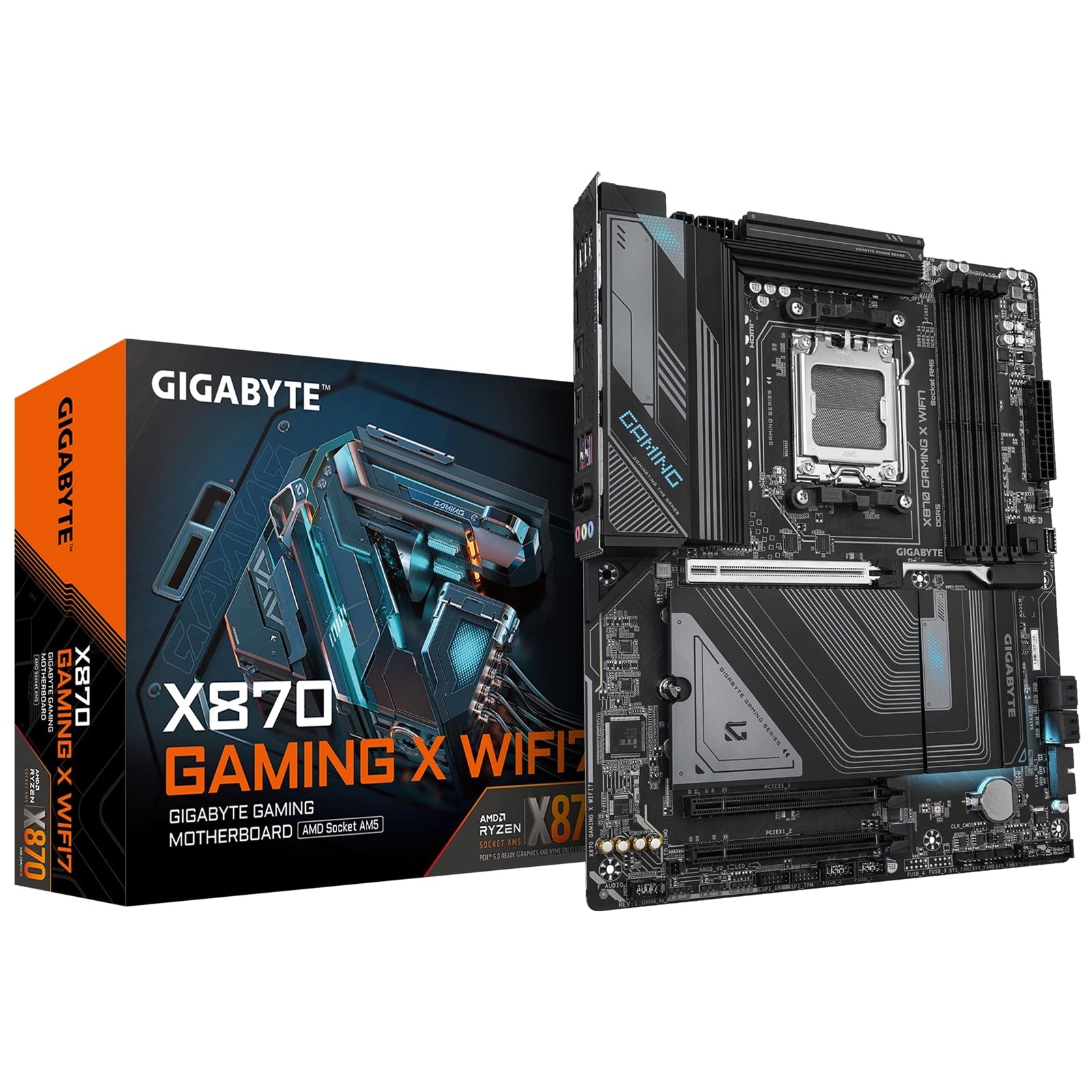 Gigabyte X870 GAMING X WIFI7 AMD AM5 Socket Motherboard