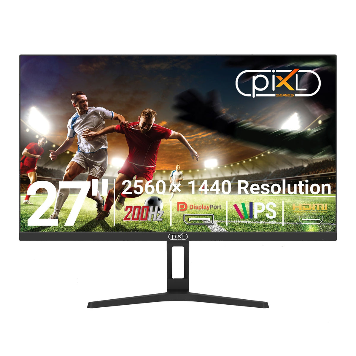 piXL X-Series GS27QIDPHA 27 Inch QHD IPS Gaming Monitor with 200Hz Refresh Rate