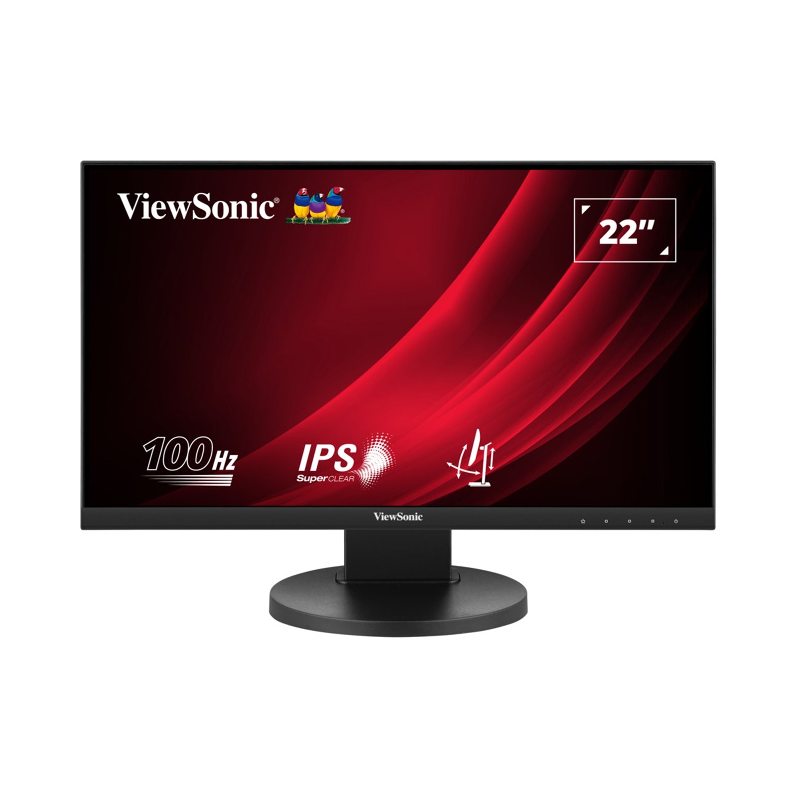 Viewsonic VG Series VG2208A LED Monitor 22 Inch With USB Hub