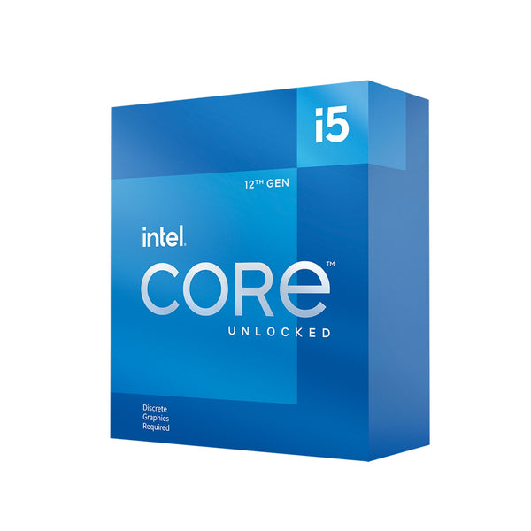 Intel Core i5-12600KF Processor, 10 Cores 16 Threads, 6P+4E, 3.7GHz P-Base up to 4.9GHz Turbo, LGA1700, 20MB Cache, 125W TDP, Unlocked Overclockable, No Integrated Graphics, No Cooler Included, Alder Lake