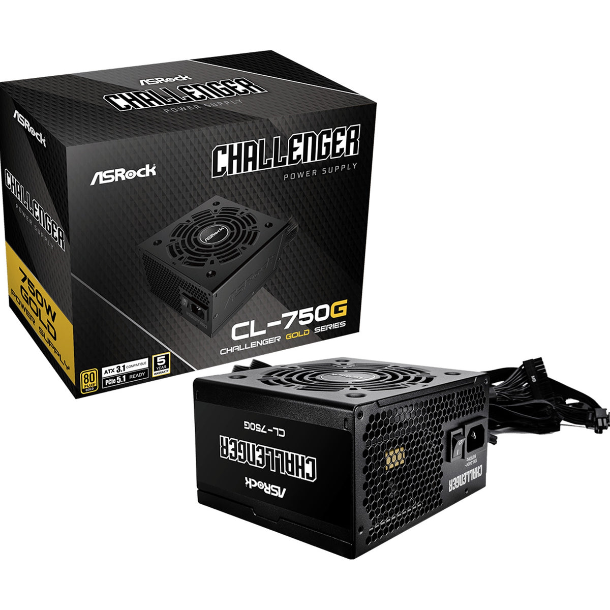 ASRock CL-750G 750W ATX Power Supply Unit