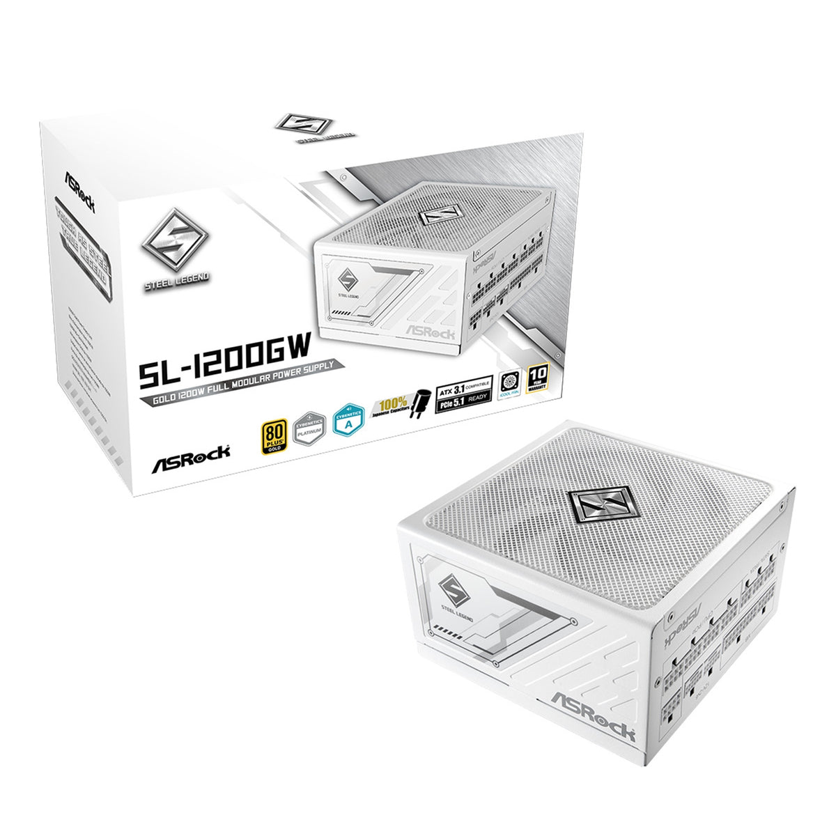 ASRock SL-1200GW 1200W ATX Power Supply Unit