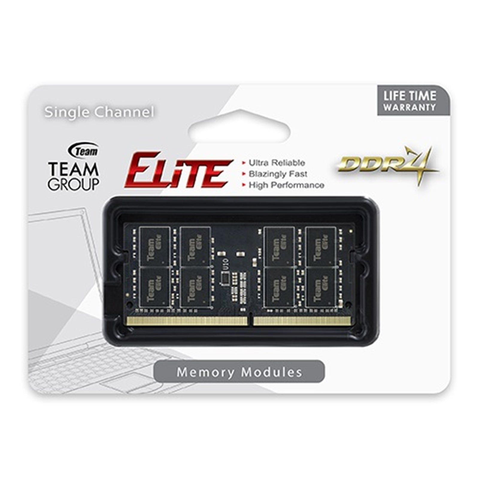 Team Elite TED416G3200C22-S01 16GB (1x 16GB) SODIMM System Memory